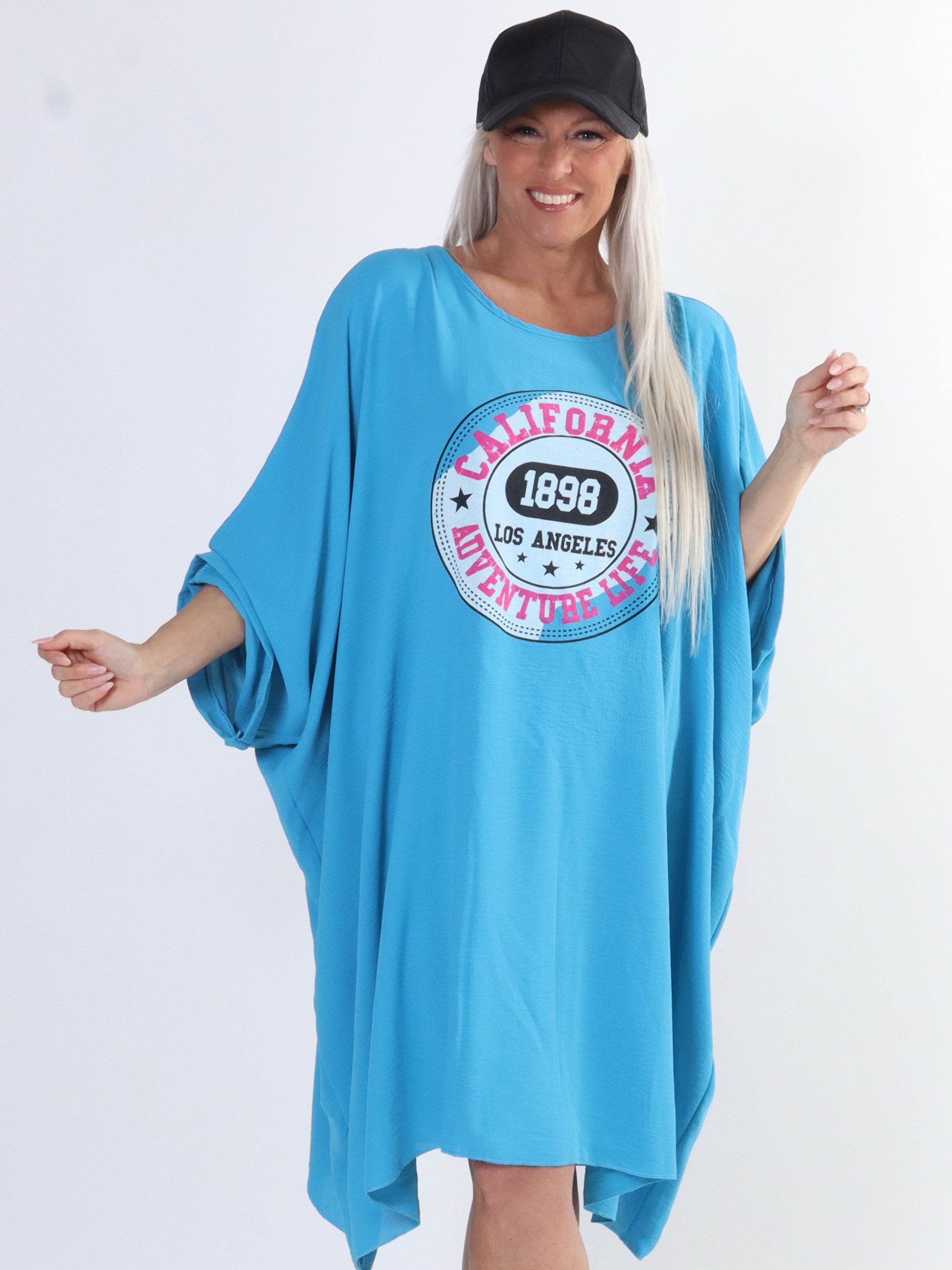 California - Plus size kjole i cool stil